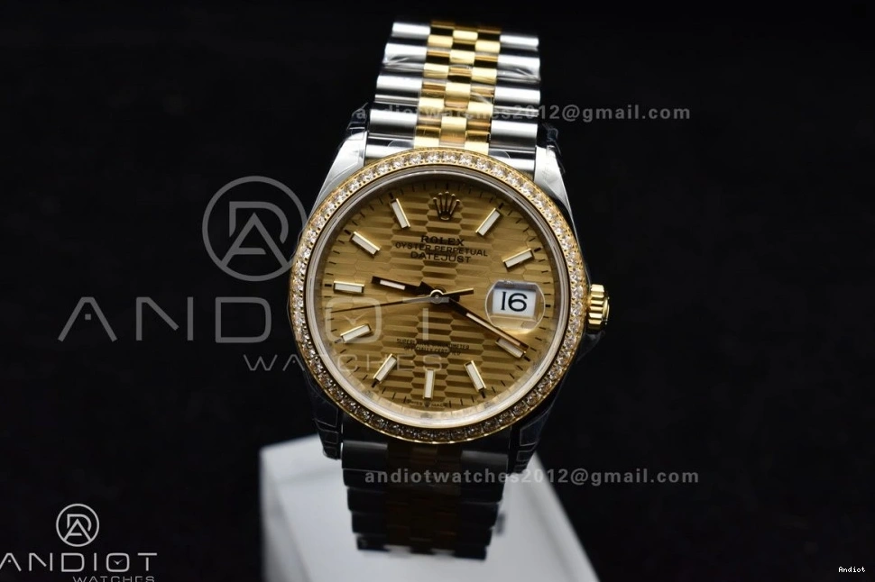 36 Textured 904L VSF on Edition 126283rbr Bracelet 1:1 Dial Jubilee Best SS YG VS3235 Steel DateJust 0216